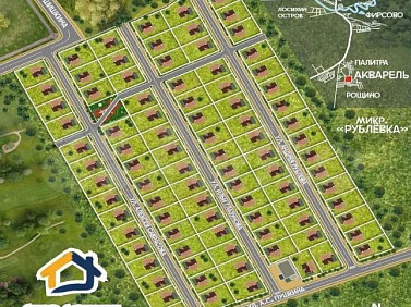 Под Барнаулом начали строить новый коттеджный поселок