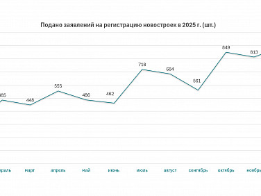 Статистика новостроек в Алтайском крае в 2025 году