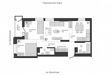 Трешка 71 кв. м